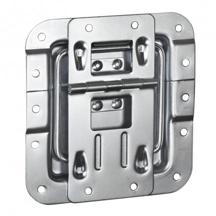 Adam Hall Hardware 270736 - Ogranicznik pokrywy, krótki, zagięty, z zawiasem